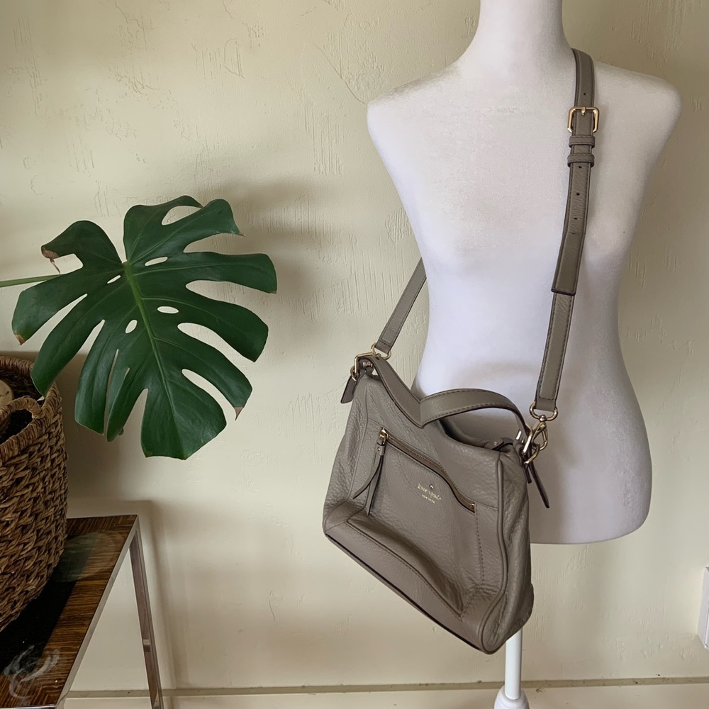 Kate Spade Tan Leather Crossbody Purse